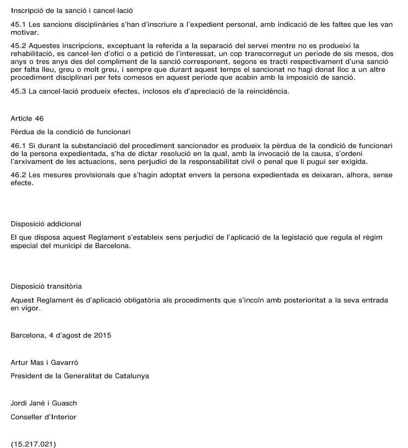 Figura del texto oficial (pág. 15)